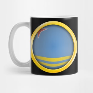 Country Flag of Aruba Mug